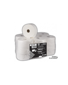 Rollo Papel Higienico Industrial 100% Virgen Pack x 18 uds Dicaproduct