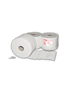 Rollos Papel Celulosa Industrial 100% virgen Pqt x2  Dicaproduct