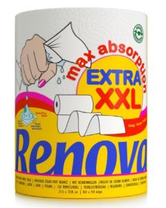 Toalla de Papel MaxiAbsorpt Extra XXL 1 Rollo Renova