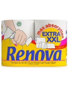 Toalla de Papel MaxiAbsorpt Extra XXL 2 Rollos Renova