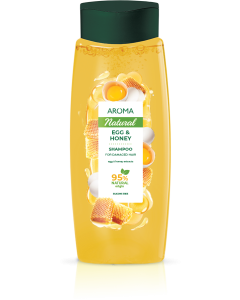 Champu de Huevo y Miel 400 ml Aroma Natural