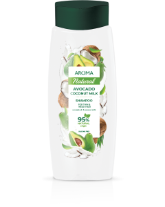 Champu de Aguacate Leche De Coco 400 ml Aroma Natural