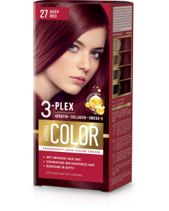 Tinte para el Cabello Rojo Profundo 27 45 ml Aroma Color
