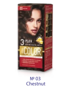 Tinte para el Cabello Castaño 03 45 ml Aroma Color
