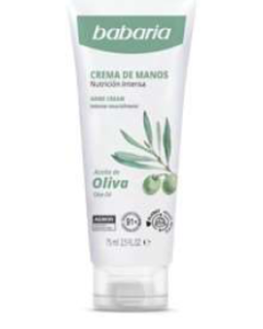 Crema de Manos Aceite de Oliva 75ml Babaria