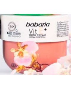 Crema Corporal Vitamina E 400ml Babaria