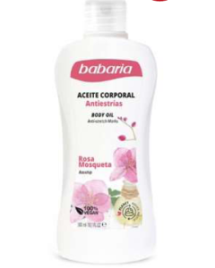 Aceite Corporal Rosa Mosqueta 300ml Babaria