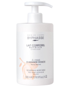 Leche Corporal de Almendras con Dosificador 500ml Byphasse