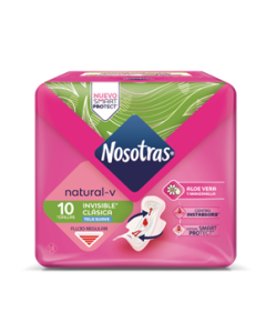 Almohadilla Sanitaria Natural Invisible Bolsa X10 Nosotras