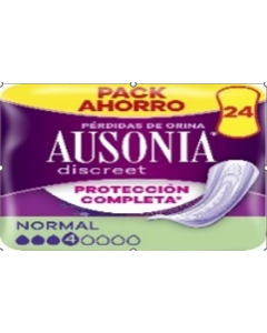 Compresas Normal 24Ud Ausonia