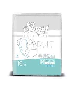 Pañal para Adultos ECO Mediana Sleepy Sensitive Bolsa x 16 unid
