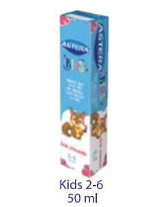 Pasta Dental para infantes de 2-6 Años 50 ml Astera Kids