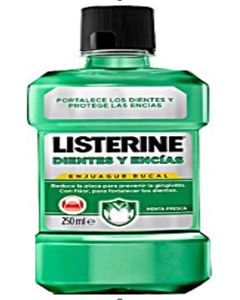 Enjuague Bucal Mentol 250ml Listerine