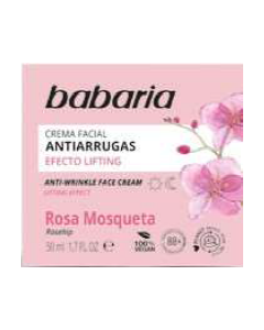 Crema Facial Antiarrugas Rosa Mosqueta 50ml Babaria