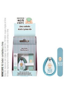 Minicure Kit Para Bebe de Cortauñas y Lima BBC