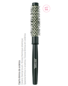 Cepillo Termico de Ceramica 17 mm Dia BBC