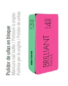 Pulidor  de Uñas en Bloque 4 Fases BBC