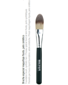 Brocha Especial Maquillaje Fluido Pelo Sintetico BBC