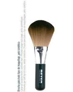 Brocha Gruesa Todo Tipo Maquillaje de Pelo Sintetico BBC