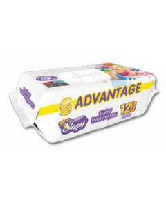 Toallitas Humedas para Bebe Advantage Sleepy Bolsa x 120 unid