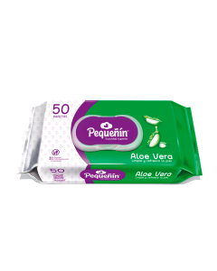Toallitas Humedas Aloe Bolsa X 50 Pequeñin