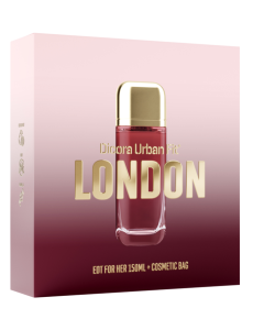 Estuche  Eau De Toilette For Her LONDON 150ml + Neceser Dicora Urban Fit