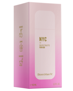 Eau De Toilette For Her NYC 40ml C/E Dicora Urban Fit