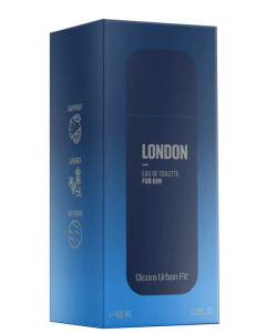 Eau De Toilette For Him LONDON 40ml C/E Dicora Urban Fit