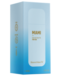 Eau De Toilette For Her MIAMI 40ml C/E Dicora Urban Fit