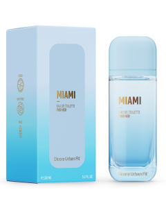 Eau De Toilette For Her MIAMI 150ml C/E Dicora Urban Fit