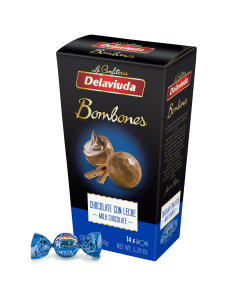 Bombones Chocolate Con Leche 150 g deLaViuda