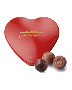 Estuche de Bombones Bola Caja Corazón Delaviuda (70758)