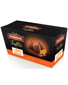 Trufas al Cacao con Naranja 100G Delaviuda