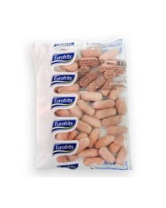 Salchicha Frankfurt Coctel 9-11g/Aprox Eurofrits Bolsax500gr