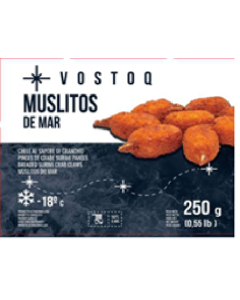Muslitos de Mar Ultracongelados Estuche 250g Vostoq