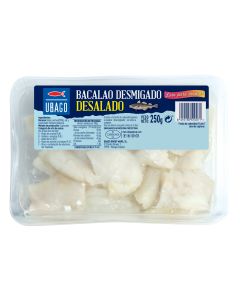 Bacalao Desmigado Desalado 250G Ubago
