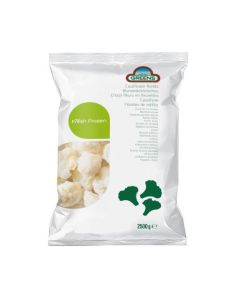 Coliflor en floretes 30/60 D´Arta 2.5 Kg  Cja x 4 Bolsas