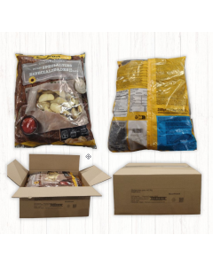 Papas Prefitas Gajos sin Cascara Caja x 4 Bolsas x 2.5Kg Ecofrost
