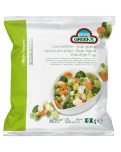 Verduras para sopa  D'Arta 1 Kg Cja x 10 Bolsas