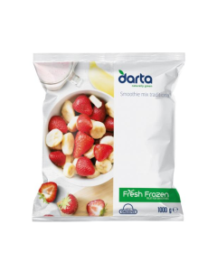 Mezcla de Frutas Tradicional DArta Fresas y Platanos 1kg Caja x 5Bolsas