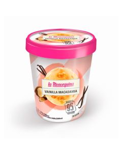 Helado Vainilla y Macadamia vaso 500 ml Menorquina