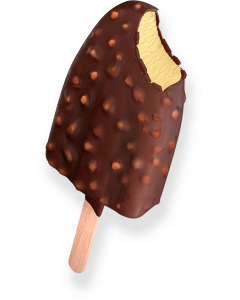 Helado Paleta Bombon almendrado 80 ml Menorquina