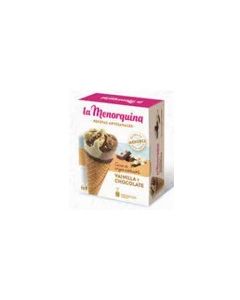 Cajita c/Helado Cono Vainilla Chocolate  4x120 ml Menorquina