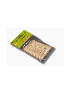 Palillos de bambu para pincho 10cm largo Paq x 100