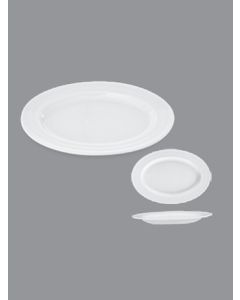 Plato ovalado 29 x 20 cm Gural porselen