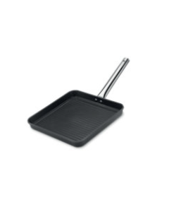 Asador Grill Aluminio Fundición Mango Inox 28x28cm Pujadas