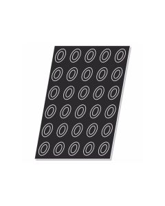 molde "flexipan" savarins oval. 24 u. 80 x 60 x 25  Pujadas