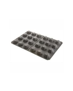 molde silicona 600 x 400 mm briochette 24 figuras Ø 79 x 37 Pujadas