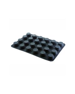 molde silicona 600 x 400 mm muffin 24 figuras Ø 70 x 42 mm  Pujadas