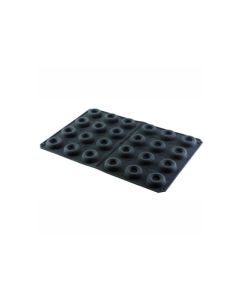 molde silicona 600 x 400 mm savarin 24 figuras Ø 72 x 23 mm  Pujadas